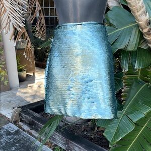 mango sequin skirt